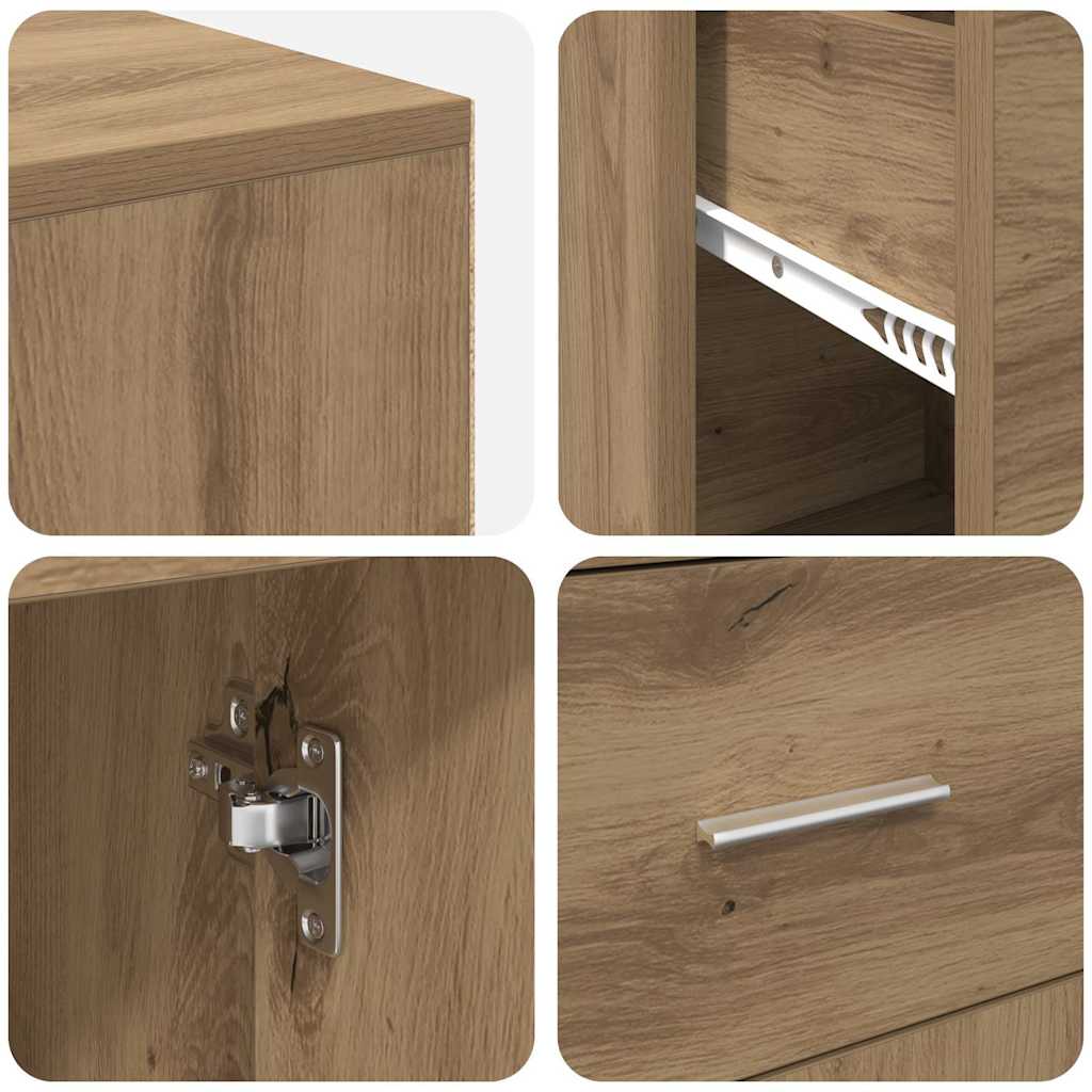 Birou de colț cu sertar Stejar Artizanal 102 x 88 x 75 cm