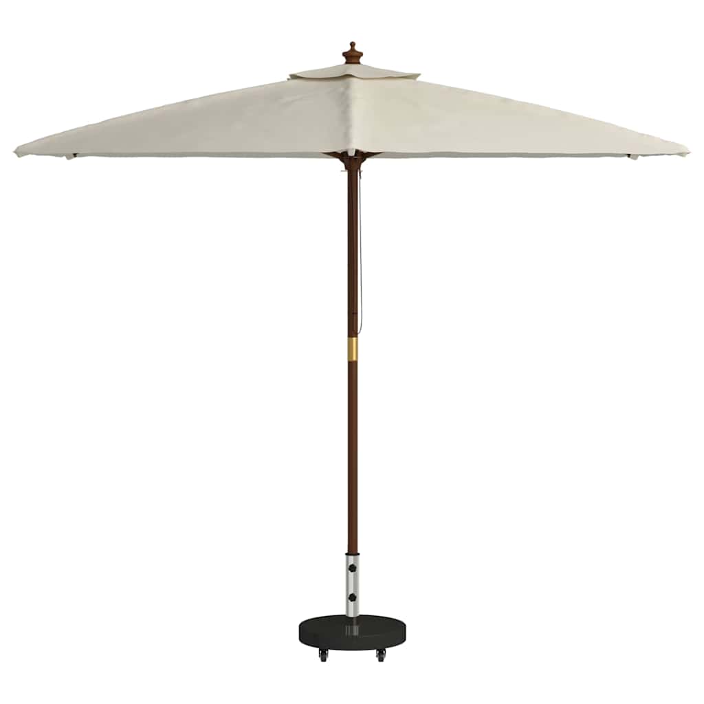 Bază pentru umbrelă Manual Negru 45 x 45 x 45 cm