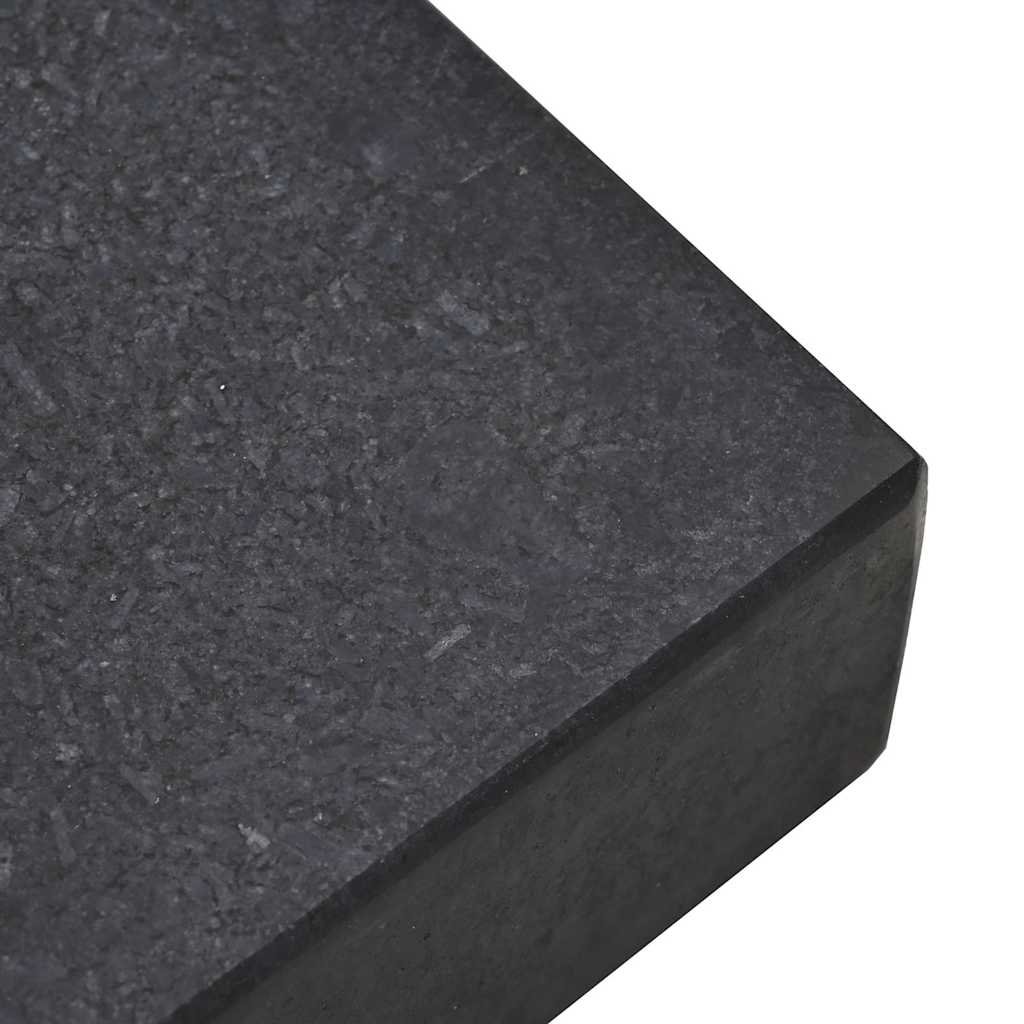 Bază pentru umbrelă Negru 45 x 25 x 45 cm Granit