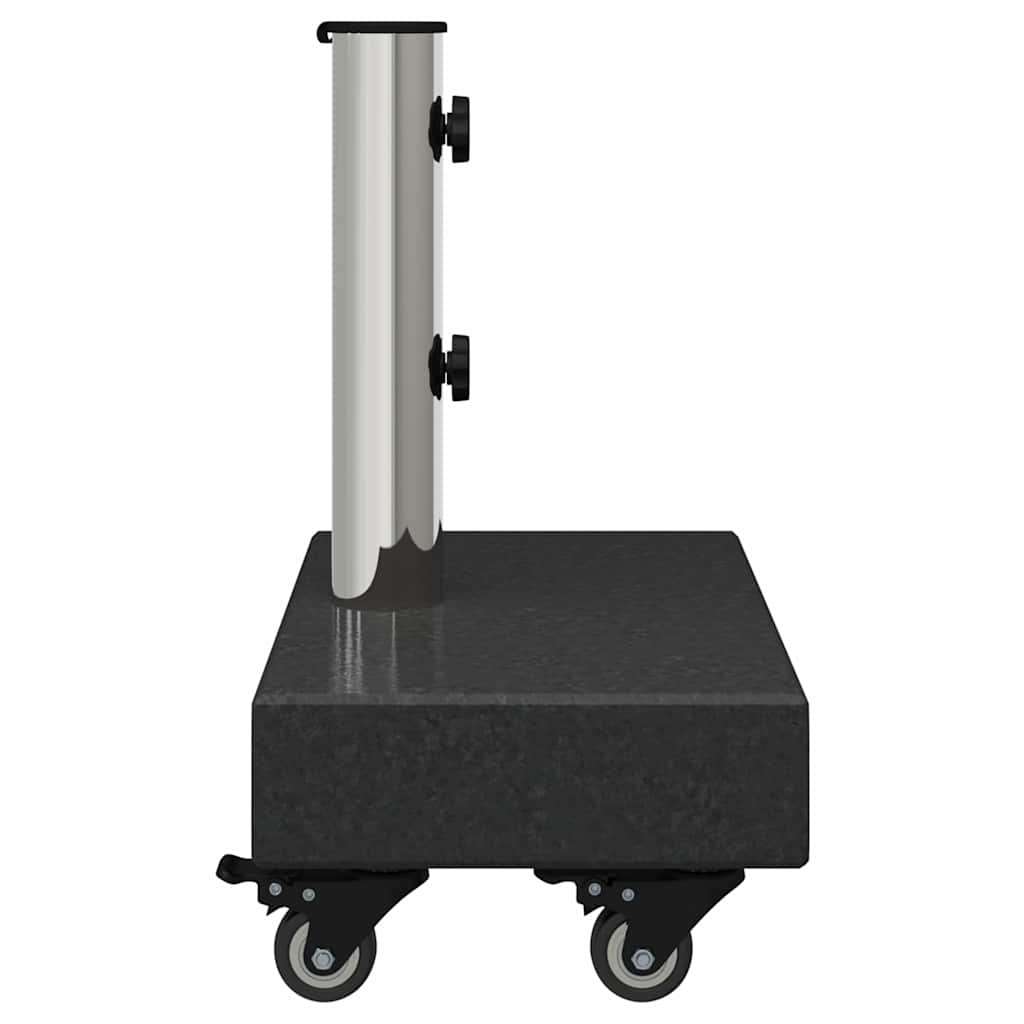 Bază pentru umbrelă Negru 45 x 25 x 45 cm Granit
