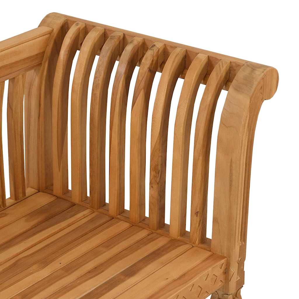 bancă Maro 127,5 x 52 x 80 cm Lemn masiv de tec