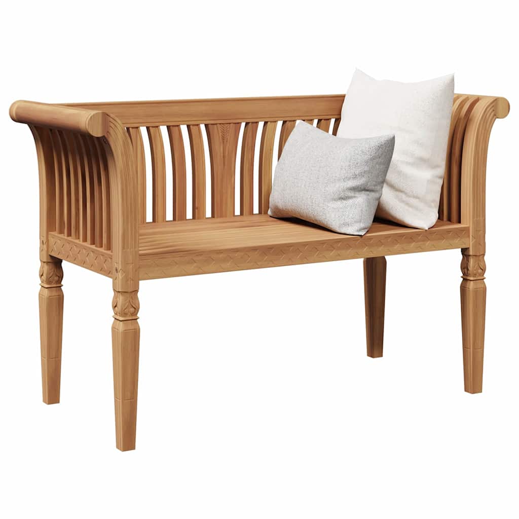 bancă Maro 127,5 x 52 x 80 cm Lemn masiv de tec