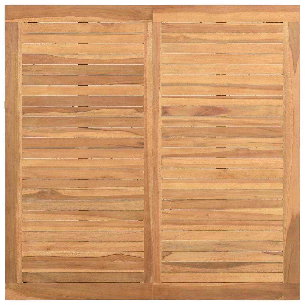 Masă de cafea Maro 85 x 85 x 45 cm Lemn solid de tec