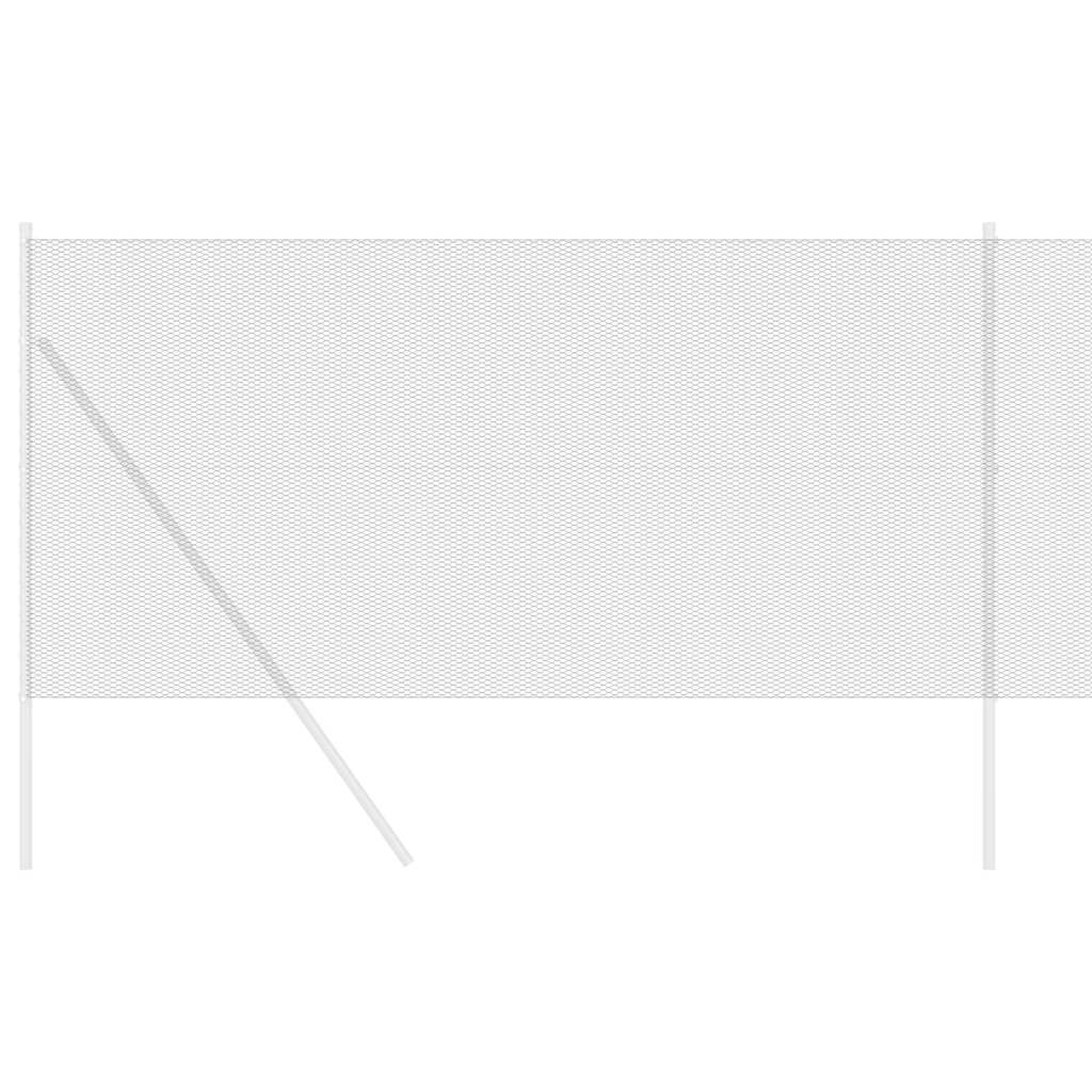 Gard hexagonal Gri 1,4 x 25 m PVC