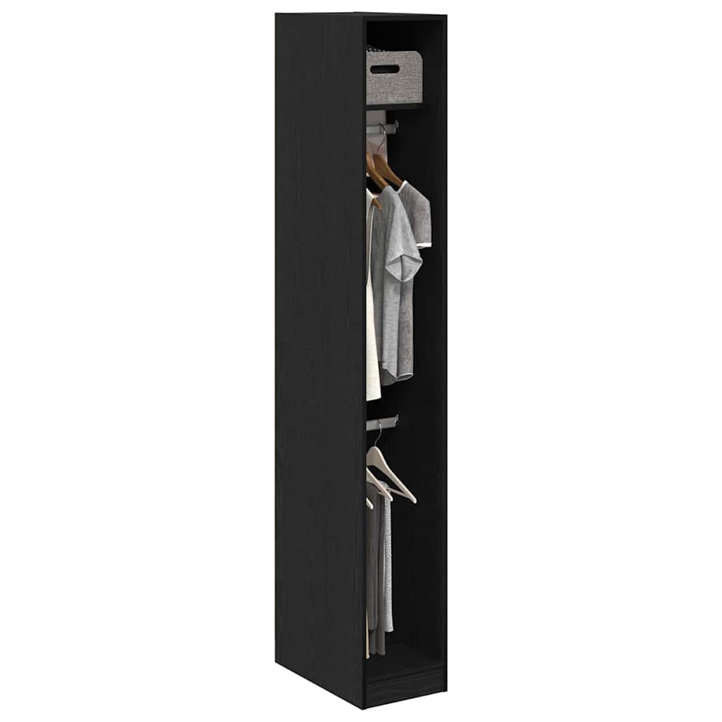 Dulap cu depozitare Stejar negru 30 x 50 x 200 cm Lemn compozit