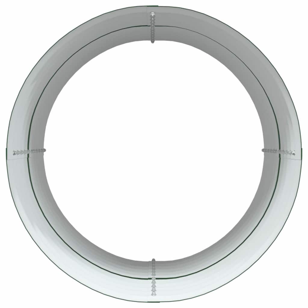 Strat înălțat de grădină Verde 80 x 80 x 81 cm Oțel