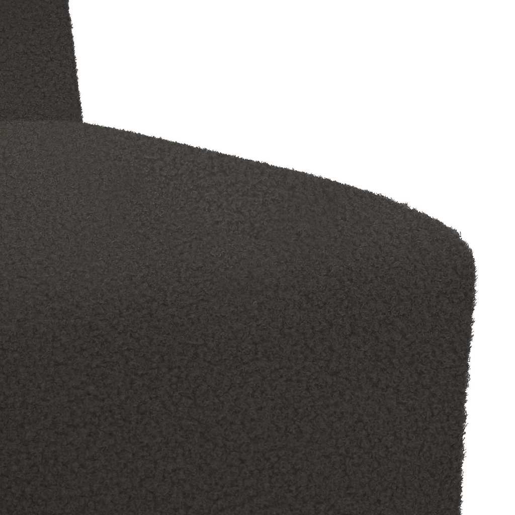 Unitate Sofa Modulară Fără Brațe 2 pcs Gri închis