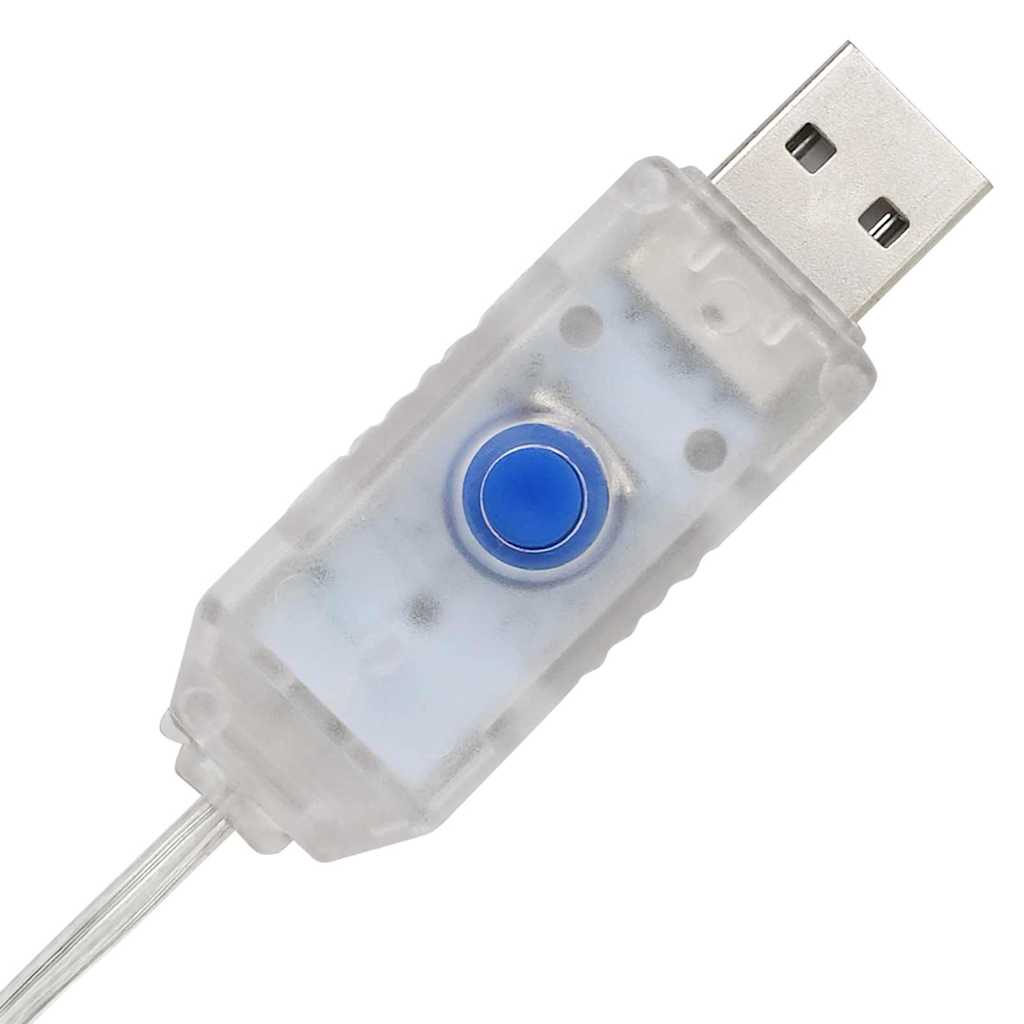 Reni LED cu 40 LED 5 pcs Auriu PET