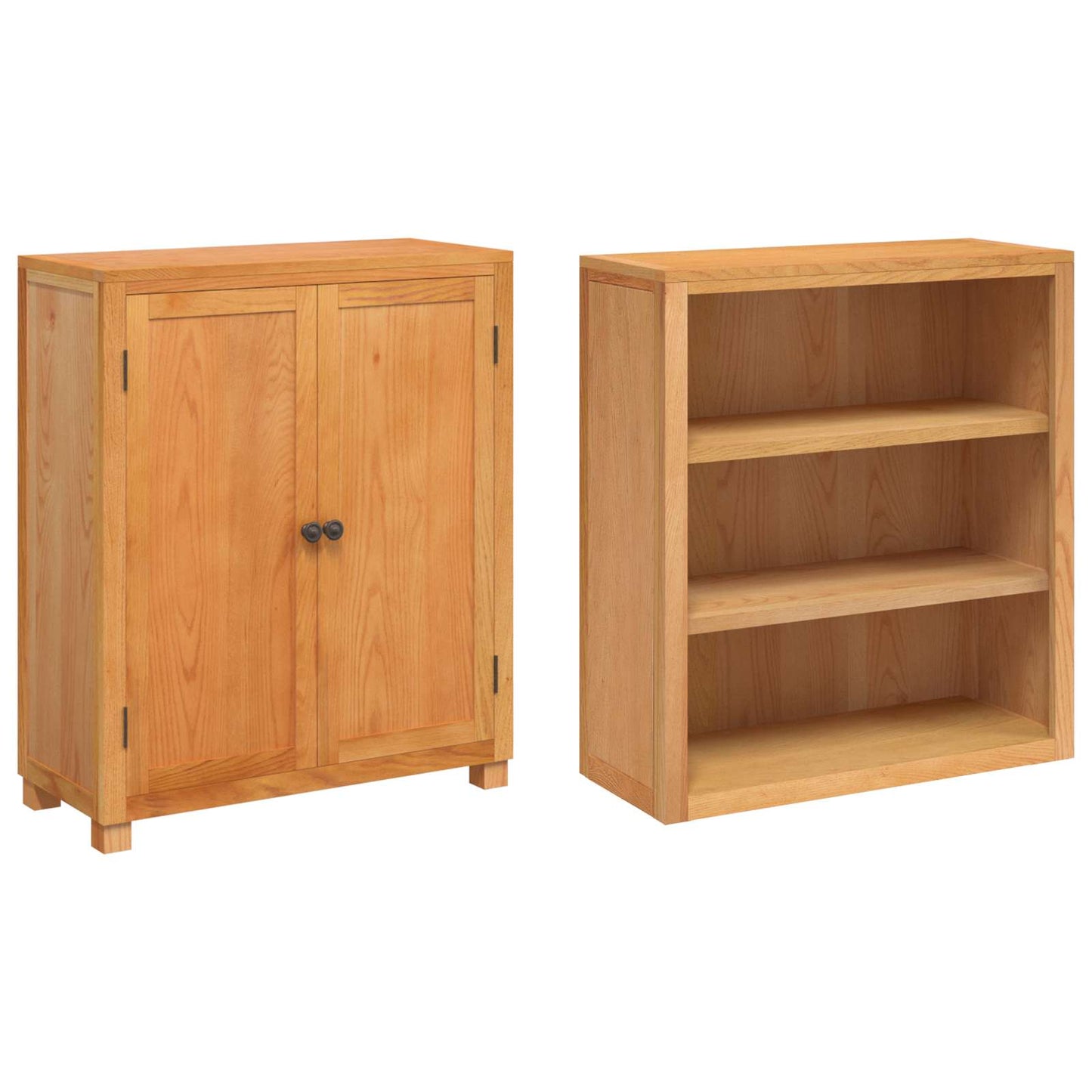 Set de Mobilier pentru Depozitare cu ușă Maro Lemn compozit