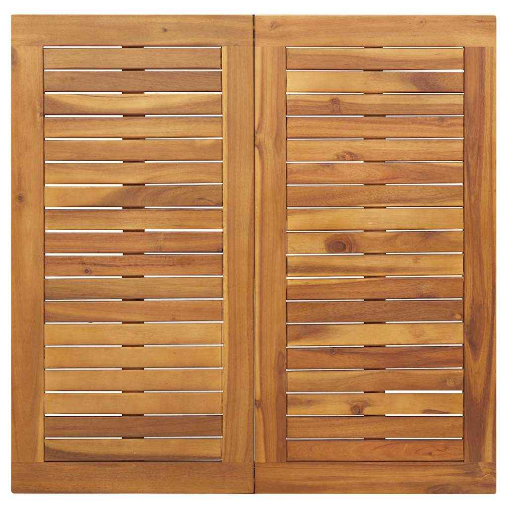 Set de masă pentru grădină 5 pcs Gri și Brown poliratan