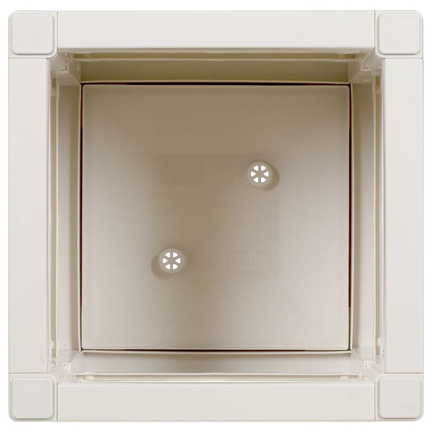 Cutie pentru flori Alb 36 x 36 x 35 cm Plastic