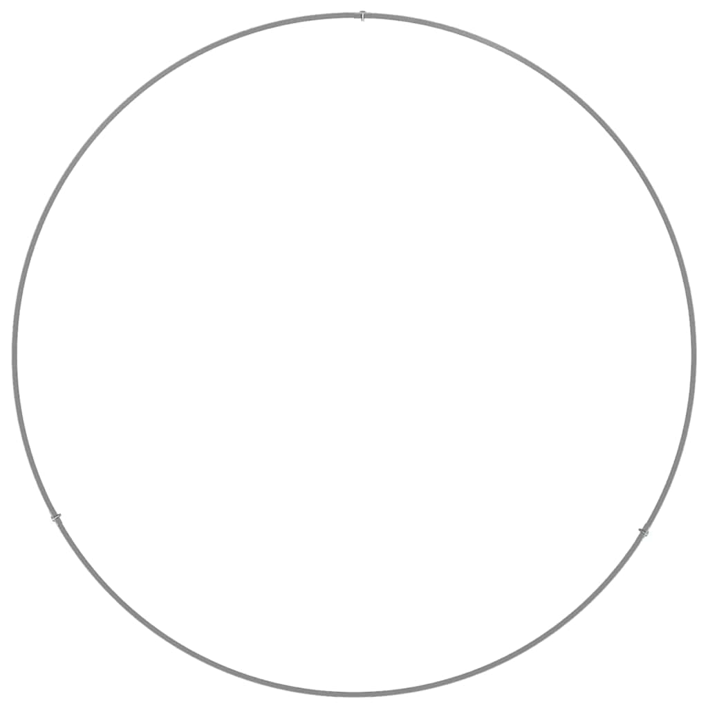 Inele pentru vaze 5 pcs Argintiu 80 x 80 x 20 cm