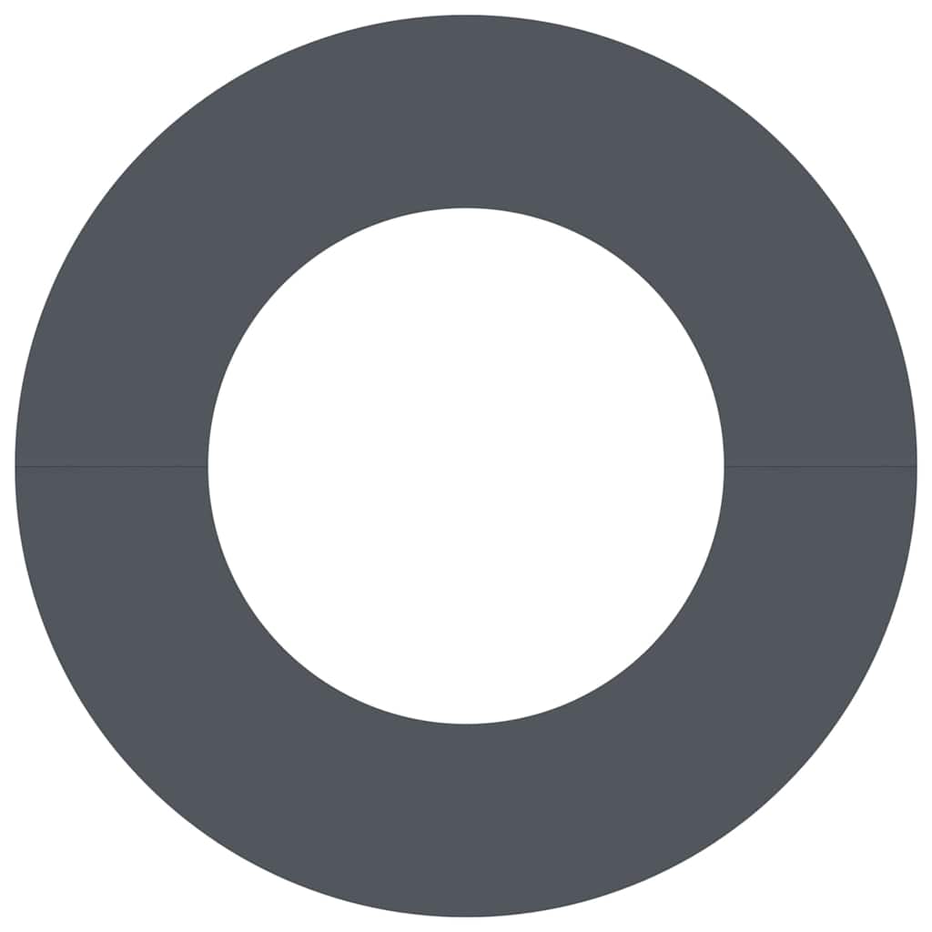 potrivit pentru inele de copac plat 5 pcs Antracit Ø40 / 70 cm