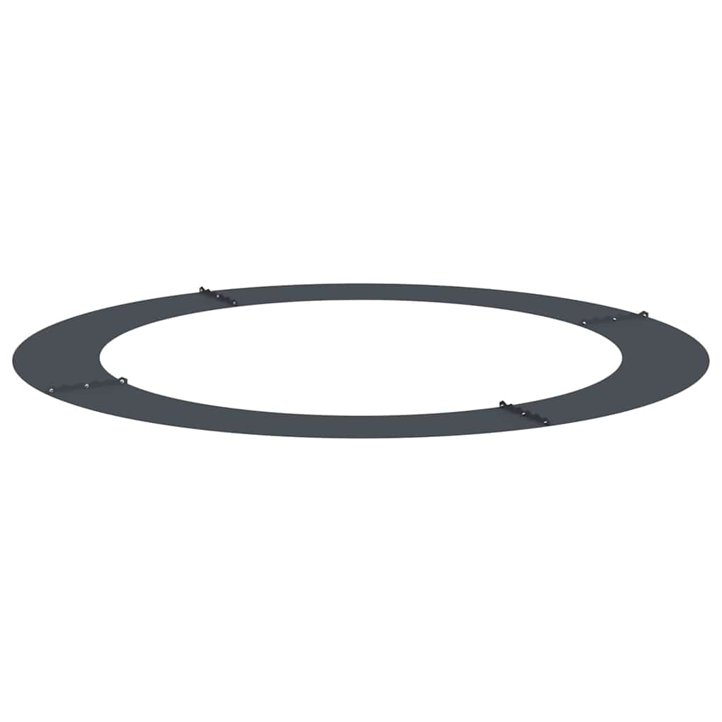 potrivit pentru inele de copac plat 5 pcs Antracit Ø90 / 120 cm