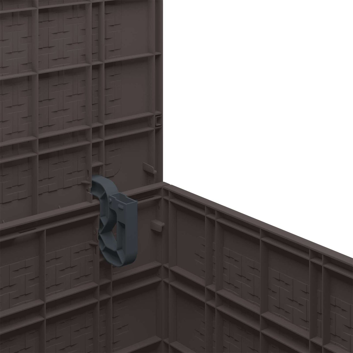 Cutie de depozitare pentru grădină Maro 55 x 53 x 57 cm