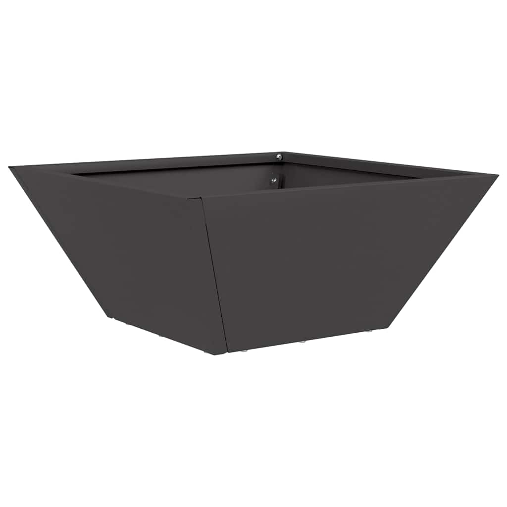 Vază pentru Grădină 5 pcs Negru 35 x 35 x 15 cm