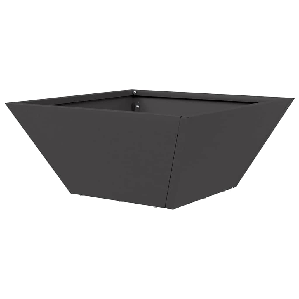 Vază pentru Grădină 5 pcs Negru 35 x 35 x 15 cm