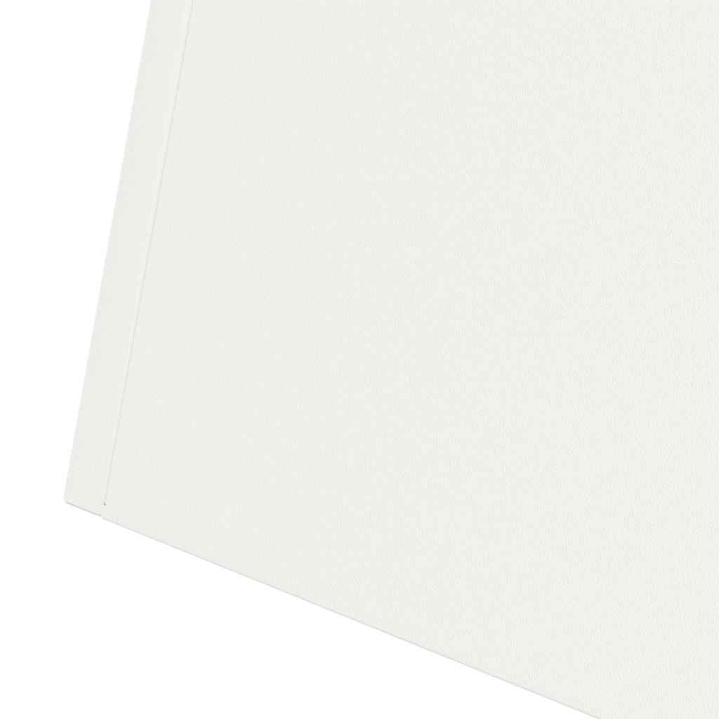 Vază pe pilon 2 pcs Alb 35 x 35 x 73 cm