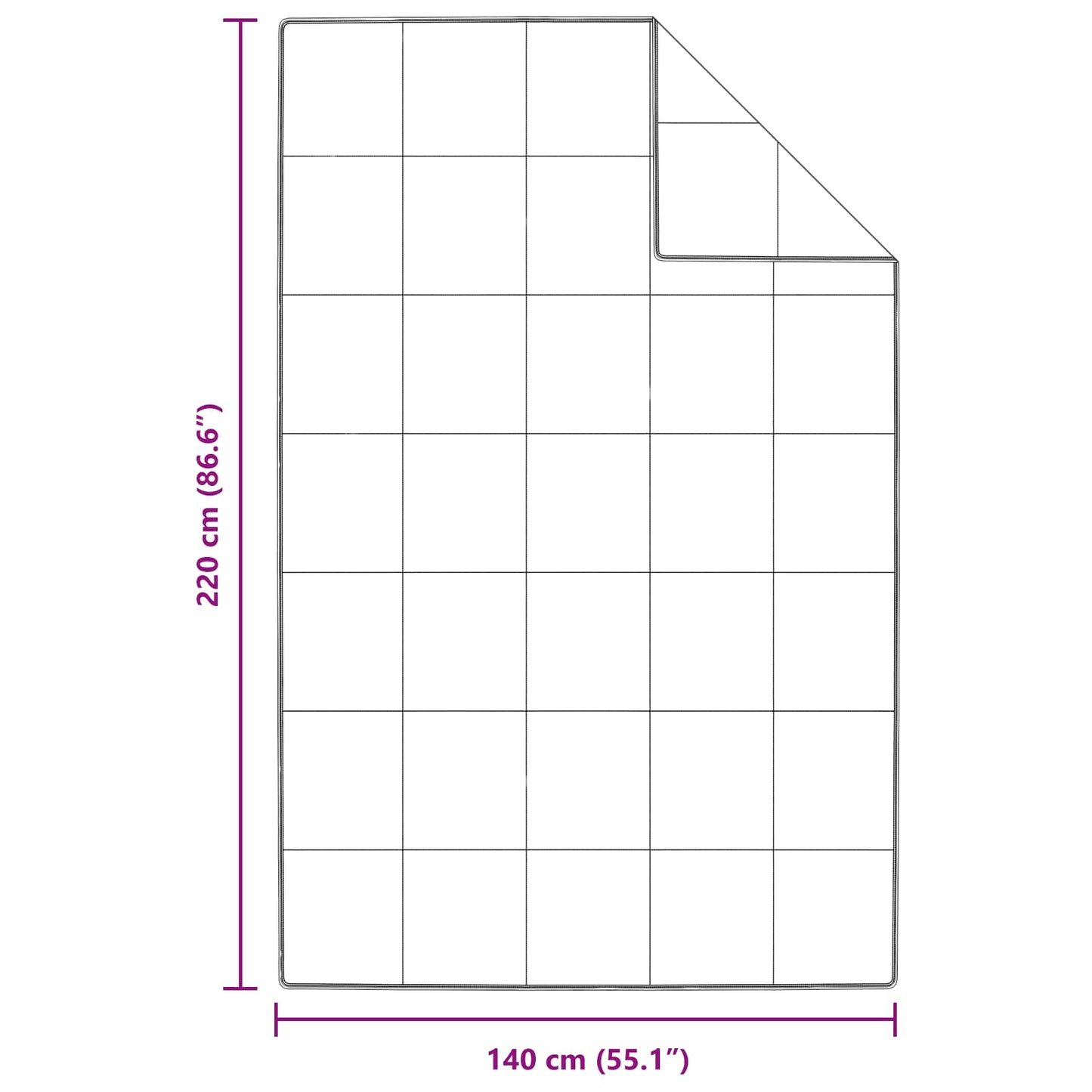 Pilotă de vară cu pernă 2 pcs Alb Pene de rață