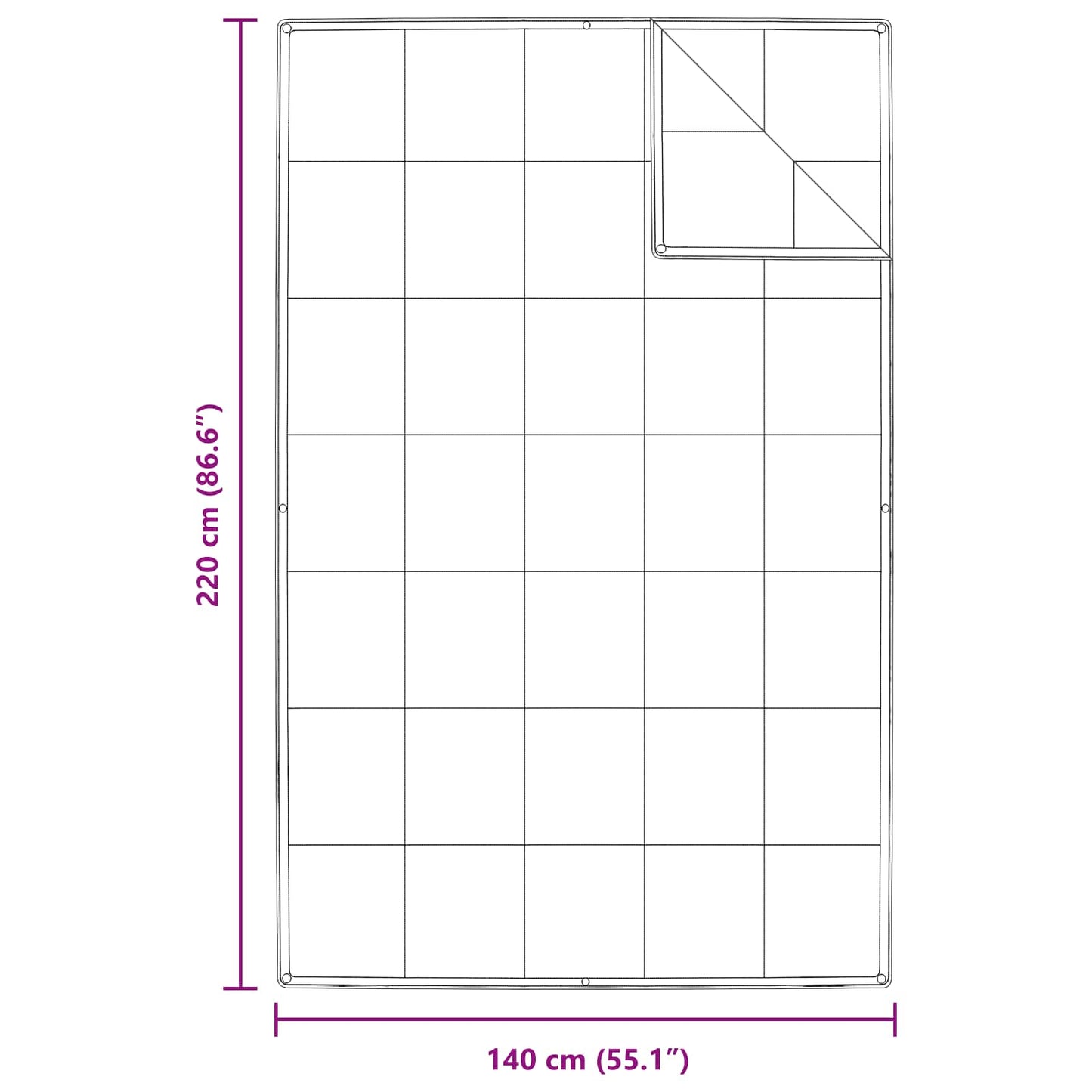 Duvet 2 în 1 cu pernă 2 pcs Alb Pene de rață