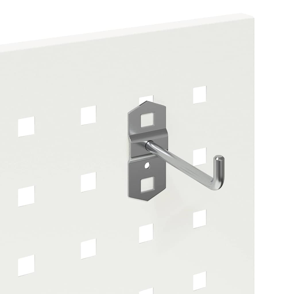 Cărucior pentru unelte cu raft cu roata Alb 65 x 35 x 111 cm