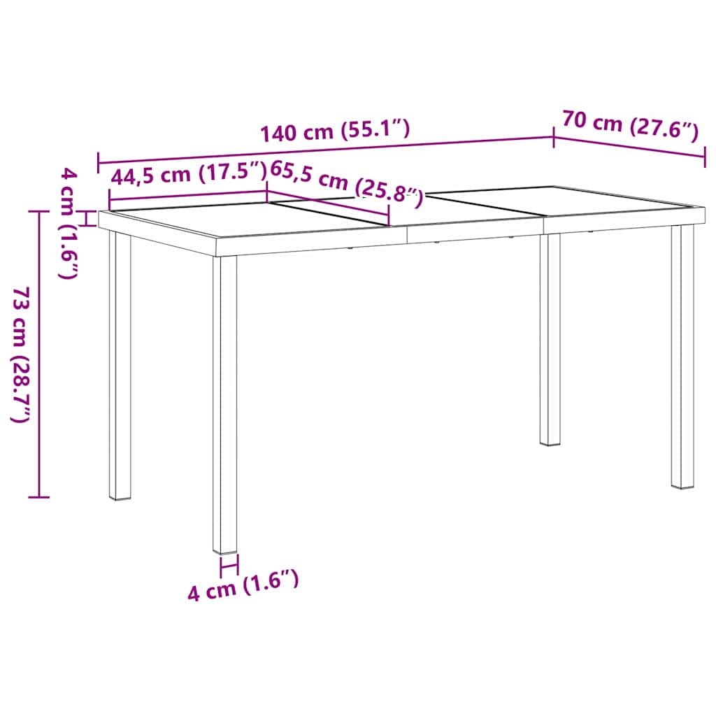 Set de masă pentru grădină 5 pcs Bej poliratan