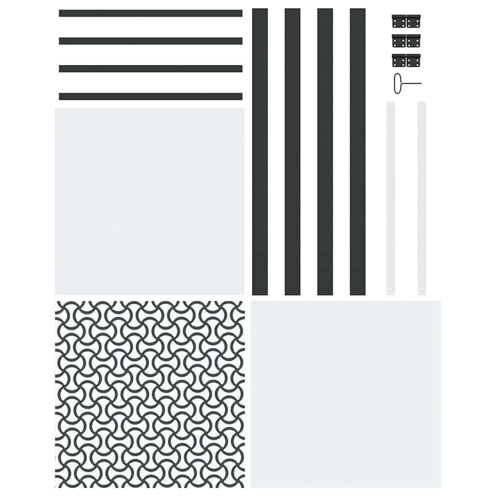 Ușă de interior Negru 76 x 201.5 cm