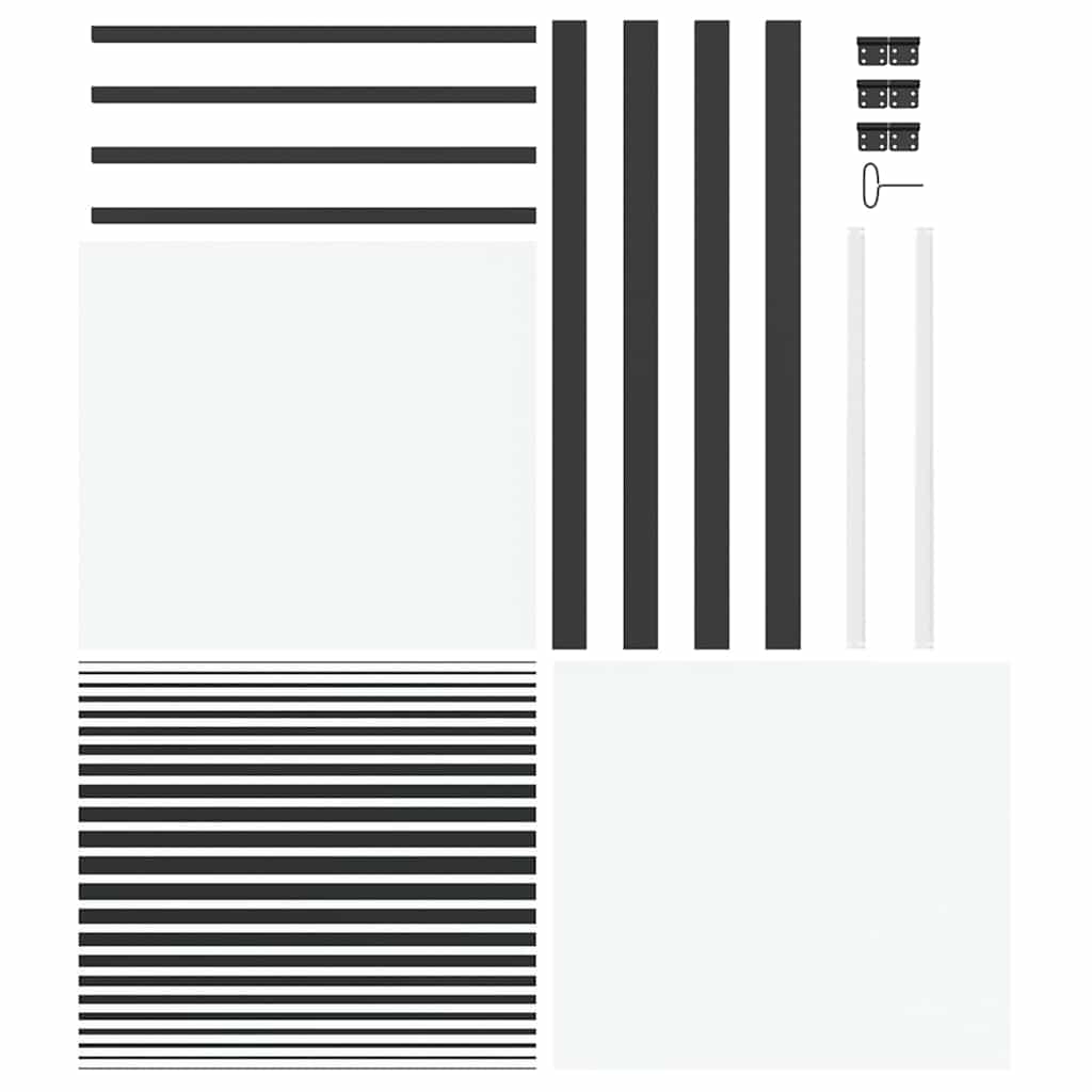 Ușă de interior Negru 83 x 201.5 cm