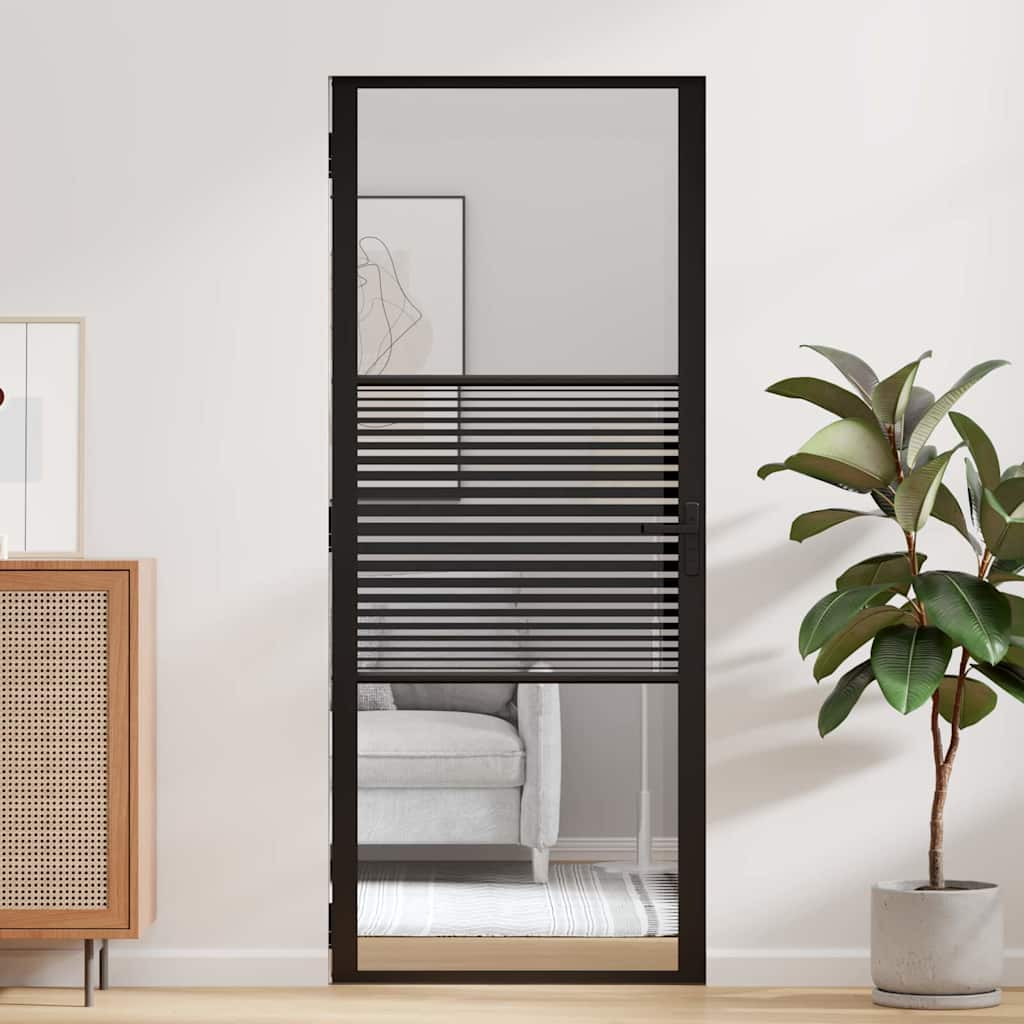 Ușă de interior Negru 83 x 201.5 cm