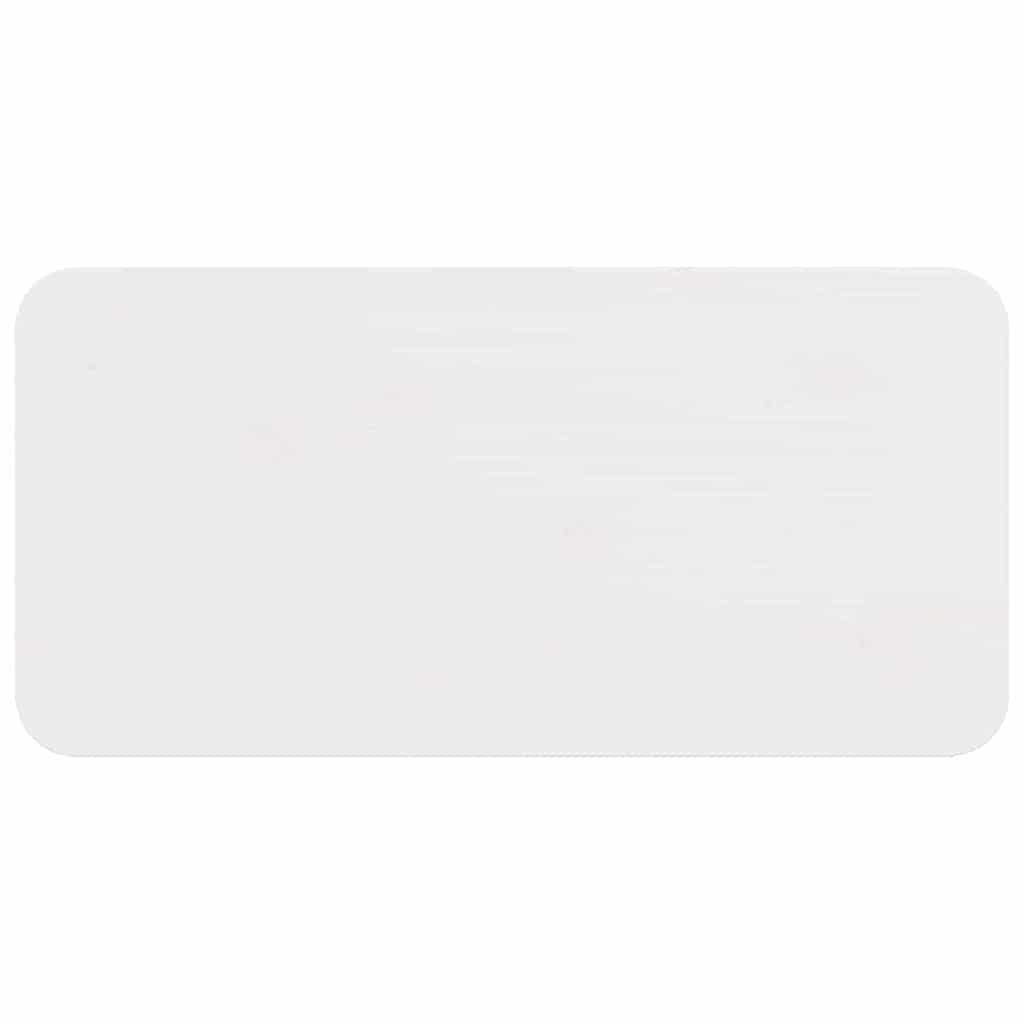 Masă de cafea Alb 80 x 39,5 x 33,5 cm Lemn masiv de pin