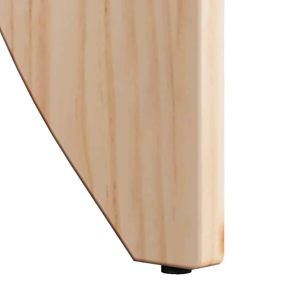 Masă de cafea 2 pcs natural