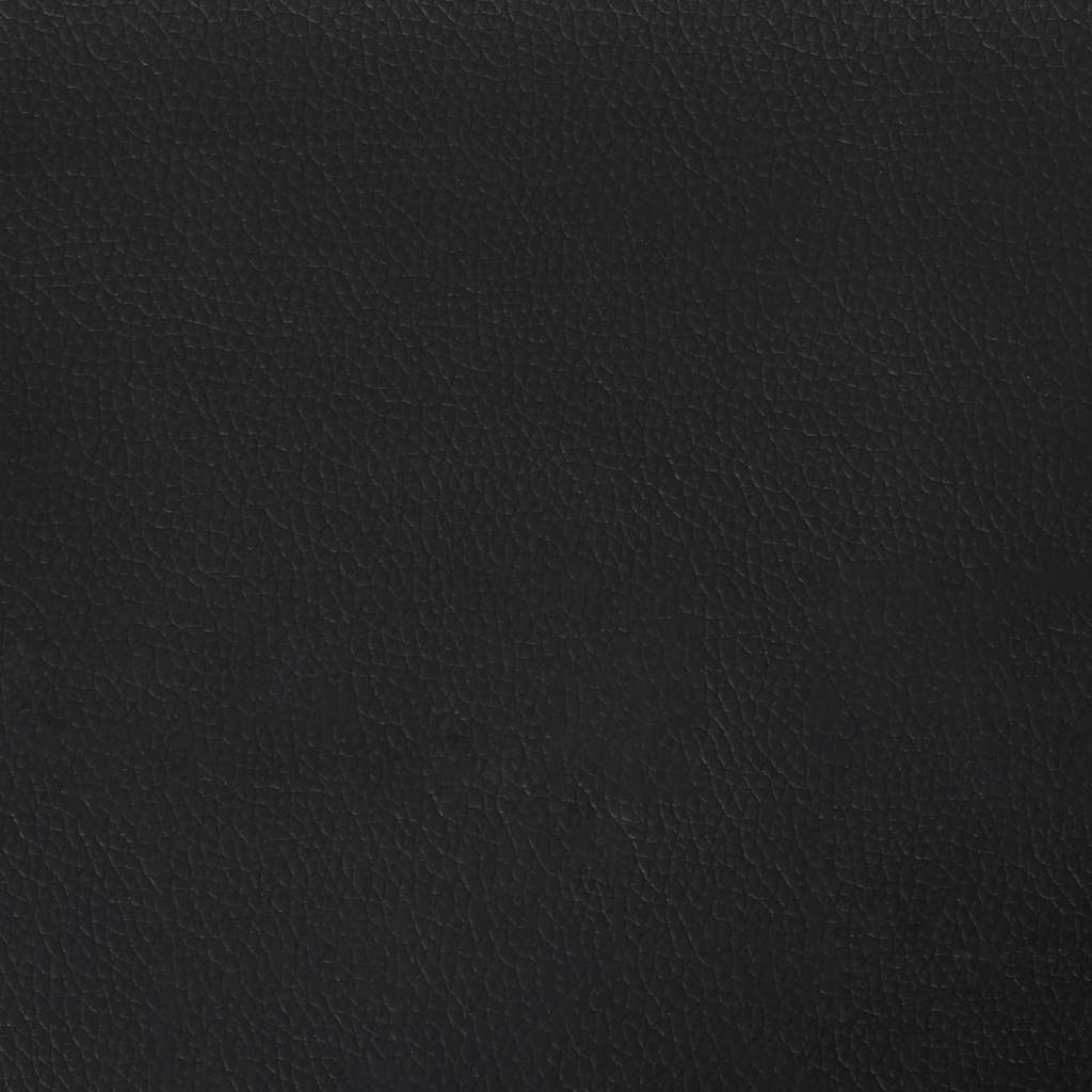 Canapea Negru 74,5 x 71 x 70,5 cm PVC