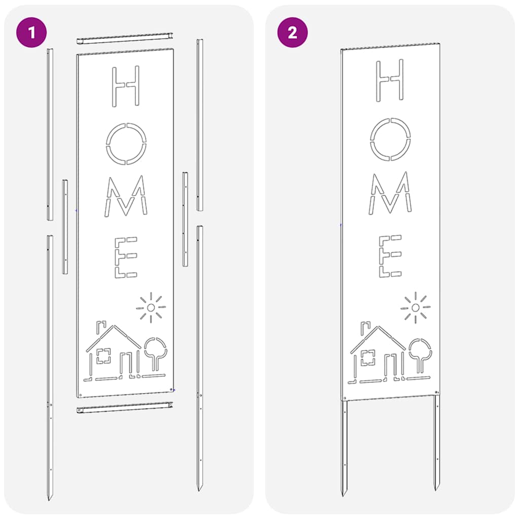 Ecran de intimitate pentru grădină Antracit 32 x 140 cm