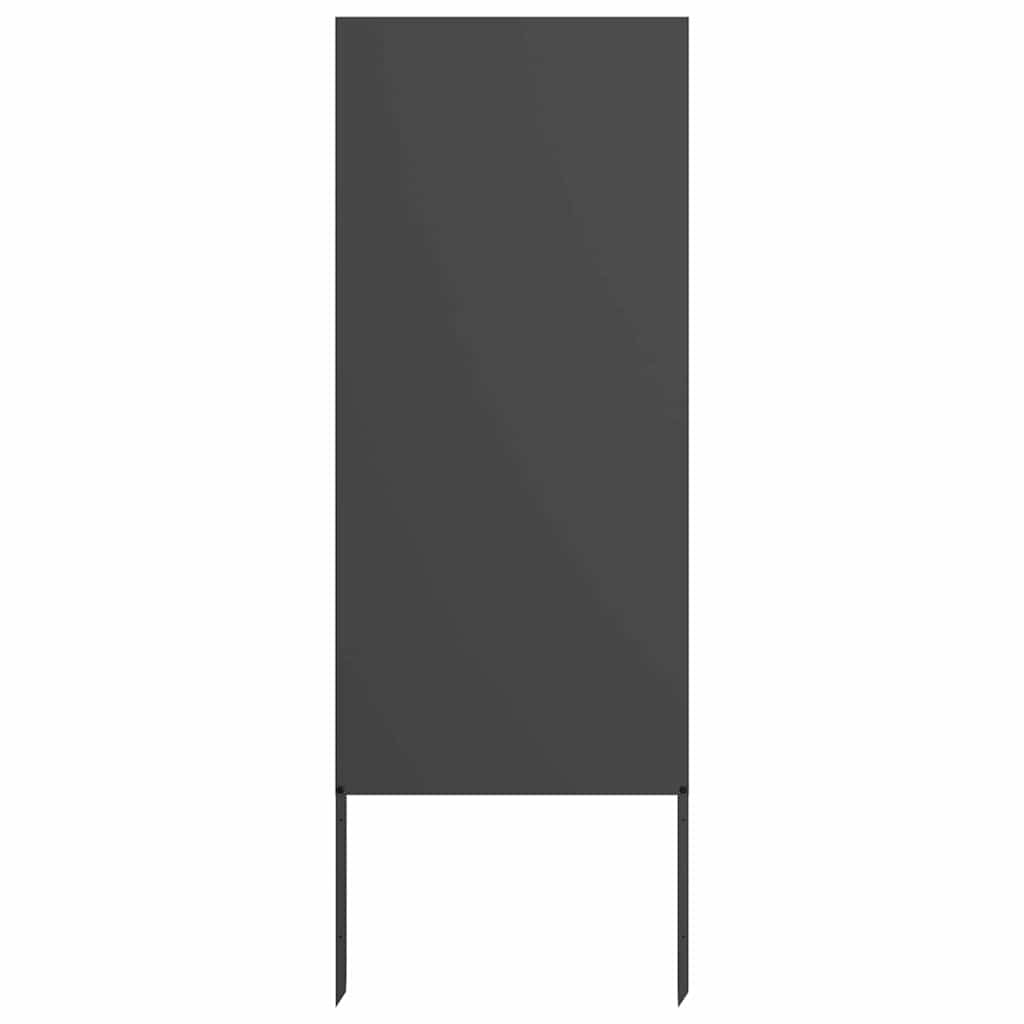 Ecran de intimitate pentru grădină Traforaj Negru 50 x 140 cm