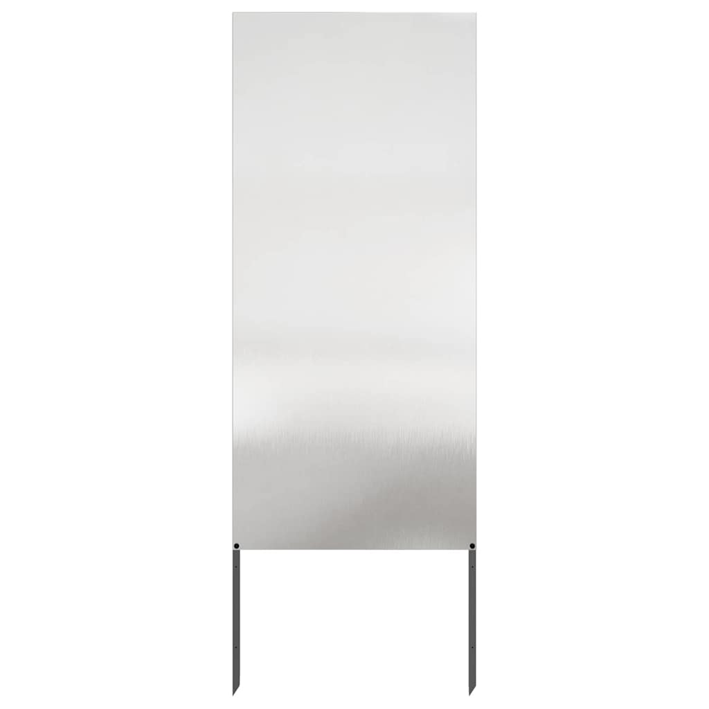 Ecran de intimitate pentru grădină Argintiu 50 x 140 cm