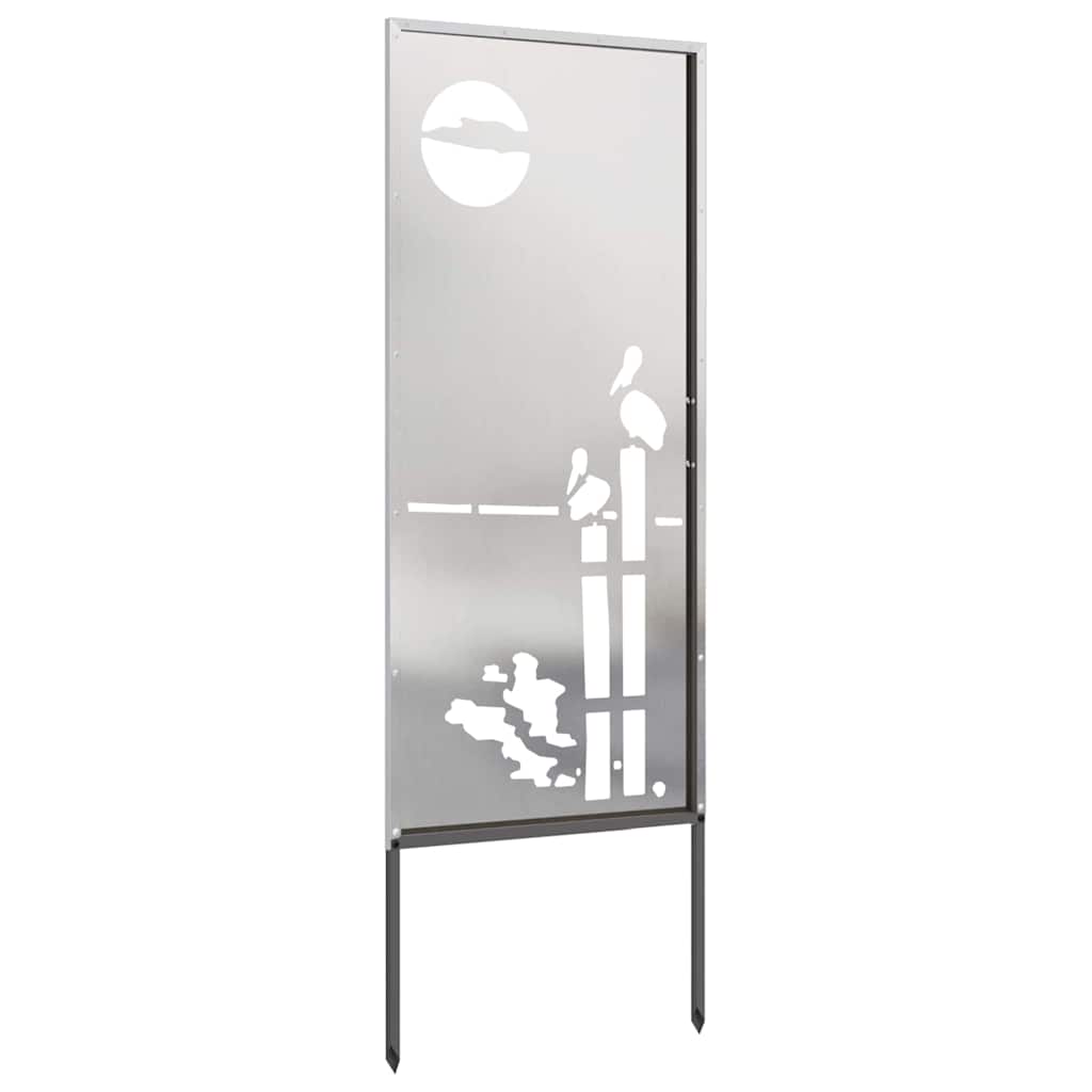 Ecran de intimitate pentru grădină Argintiu 50 x 140 cm