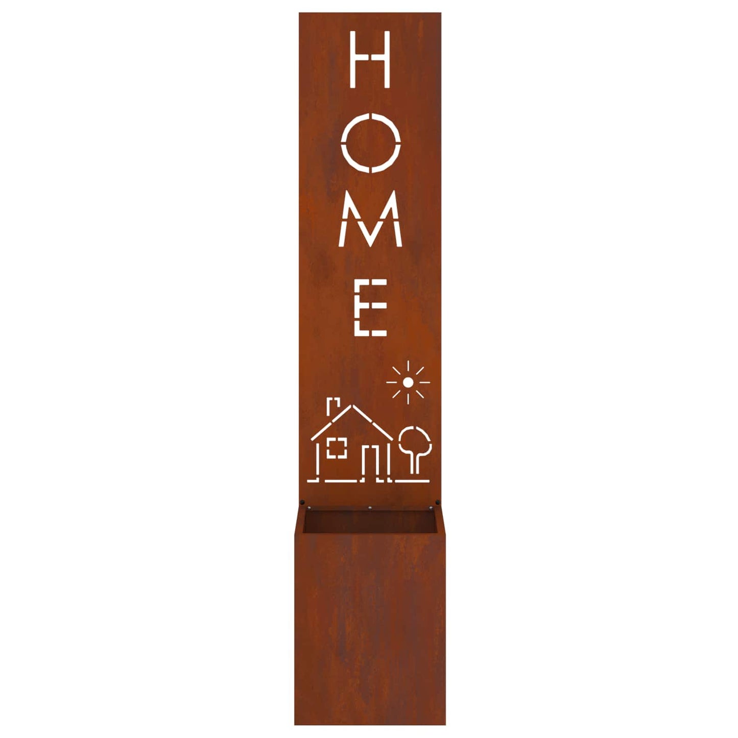 Ecran de intimitate pentru grădină Ruginit 32 x 32 x 150 cm