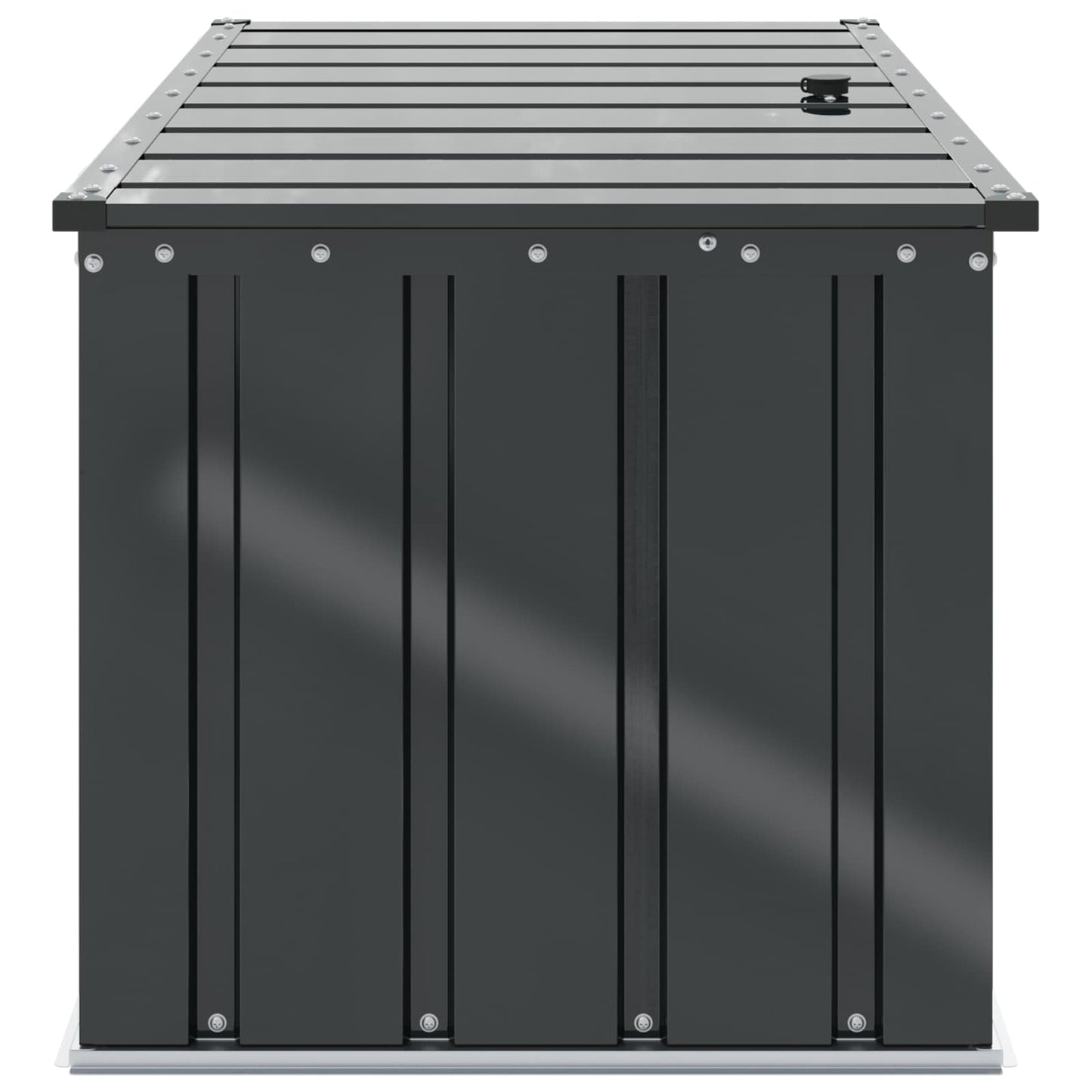 Cutie de depozitare pentru grădină Negru 101 x 56,5 x 50 cm