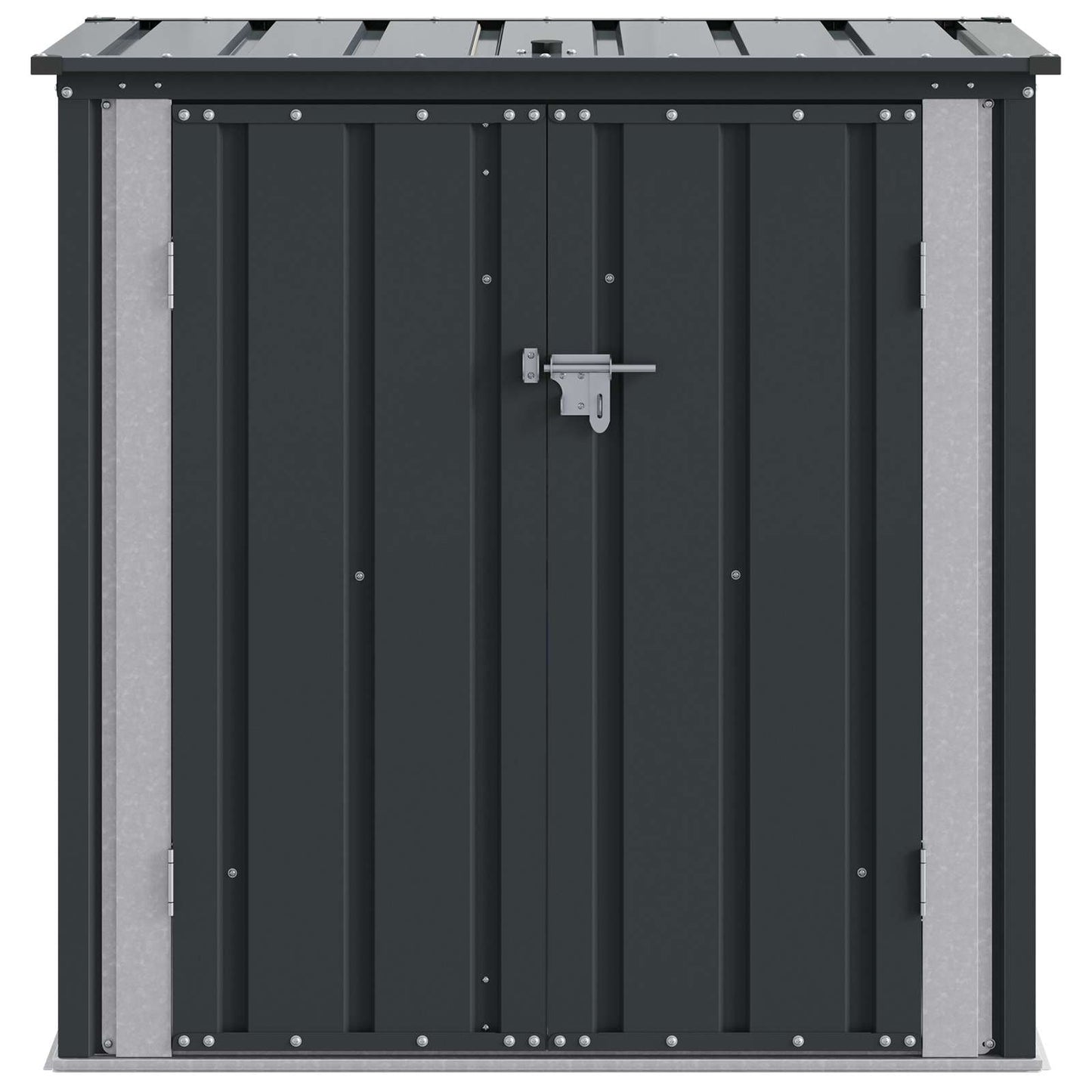 Cutie de depozitare pentru grădină Negru 101,5 x 57 x 100,5 cm