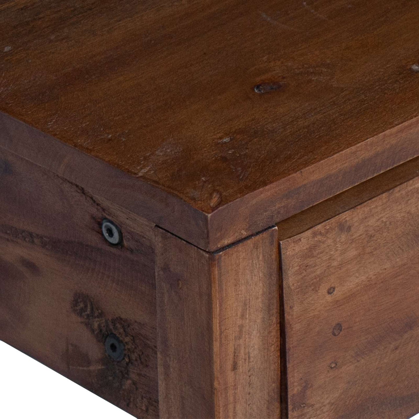 Suport pentru plante Maro 30 x 30 x 80 cm Lemn de mahon