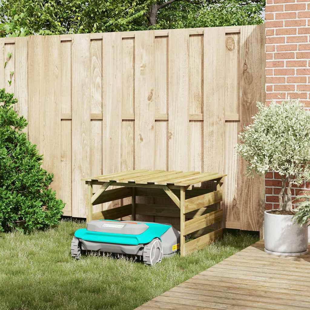 Garaj pentru Cositoare Gazon Maro 84 x 80 x 56 cm