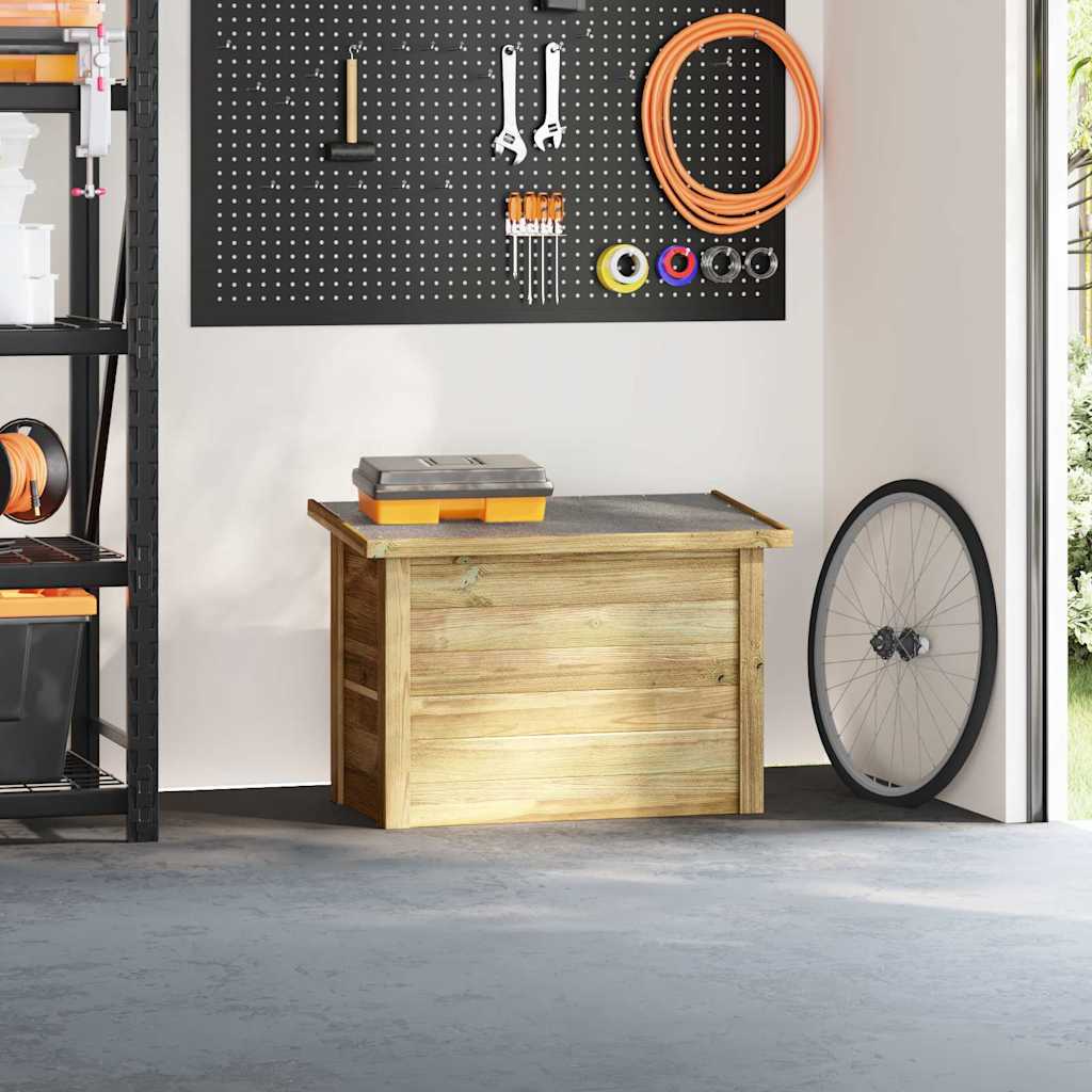 Cutie de depozitare cu depozitare natural 80 x 44,5 x 57,5 cm