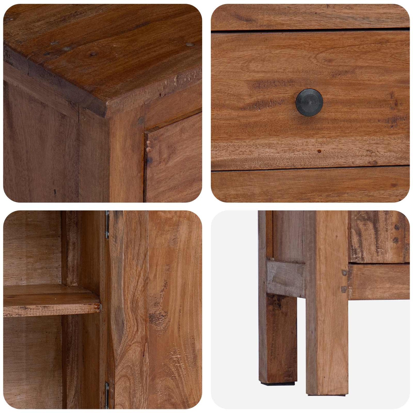 Suport pentru plante cu ușă Maro 36 x 25 x 80 cm Lemn de mahon