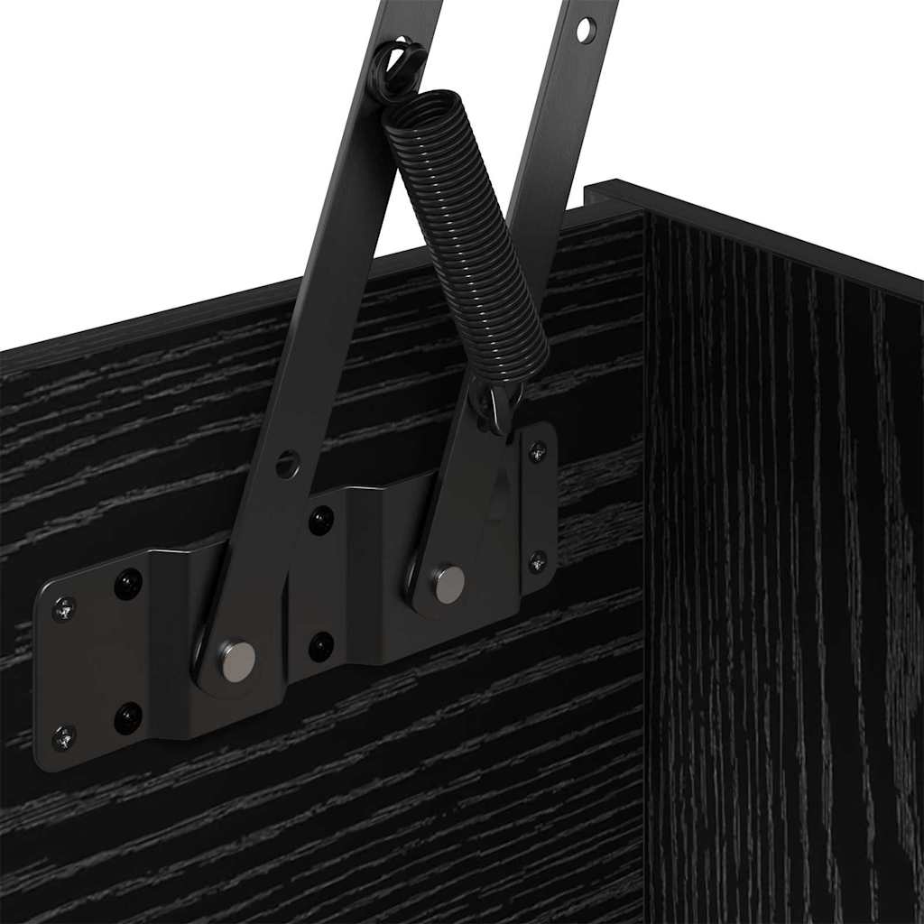 Masă de cafea Stejar Negru 102 x 50,5 x 46,5 cm Lemn compozit