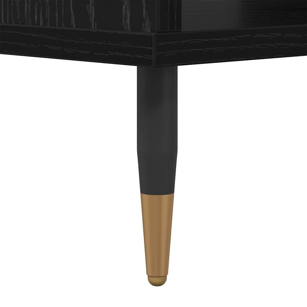 Masă de cafea Stejar negru 60 x 50 x 40 cm Lemn compozit