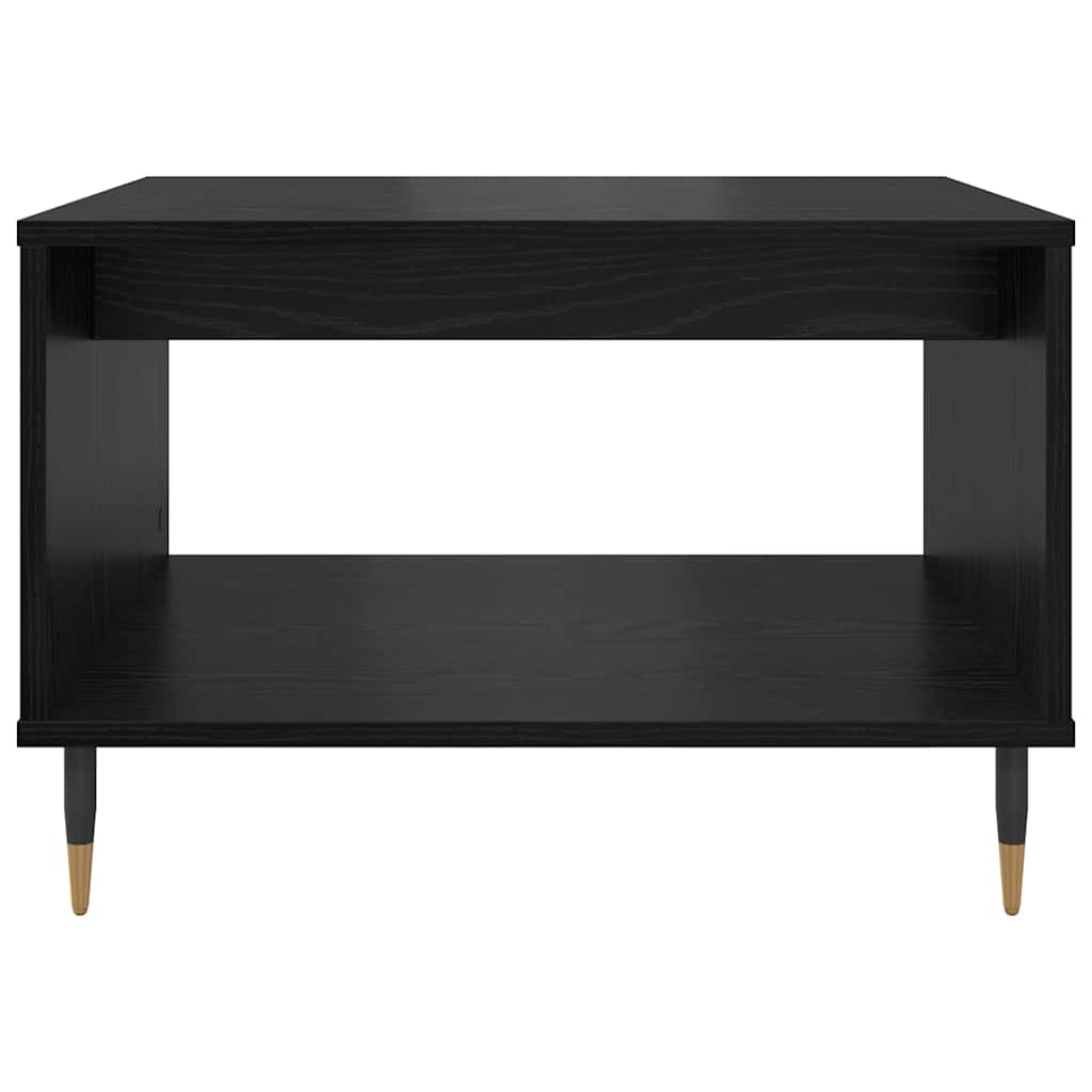 Masă de cafea Stejar negru 60 x 50 x 40 cm Lemn compozit