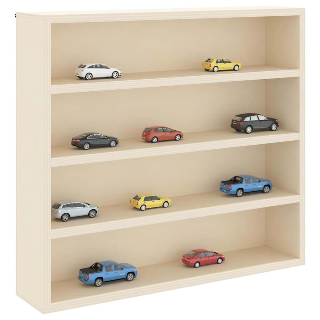 Dulap de afișare pe perete Bej 40 x 8,5 x 37 cm Lemn compozit