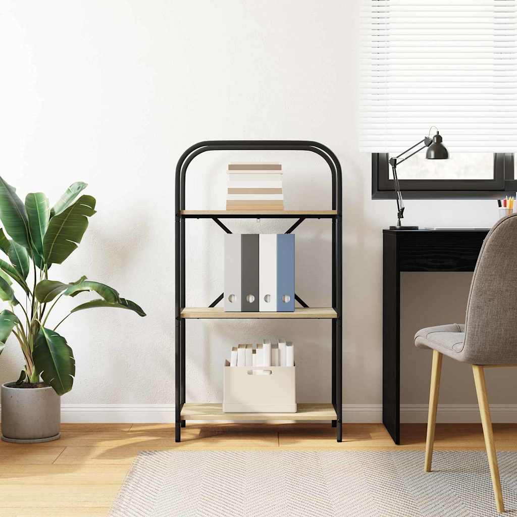 Raft pentru cărți Stejar sonoma 60 x 30 x 109 cm Lemn compozit