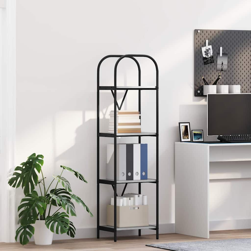 Raft pentru cărți sonoma gri 40 x 30 x 146 cm Lemn compozit