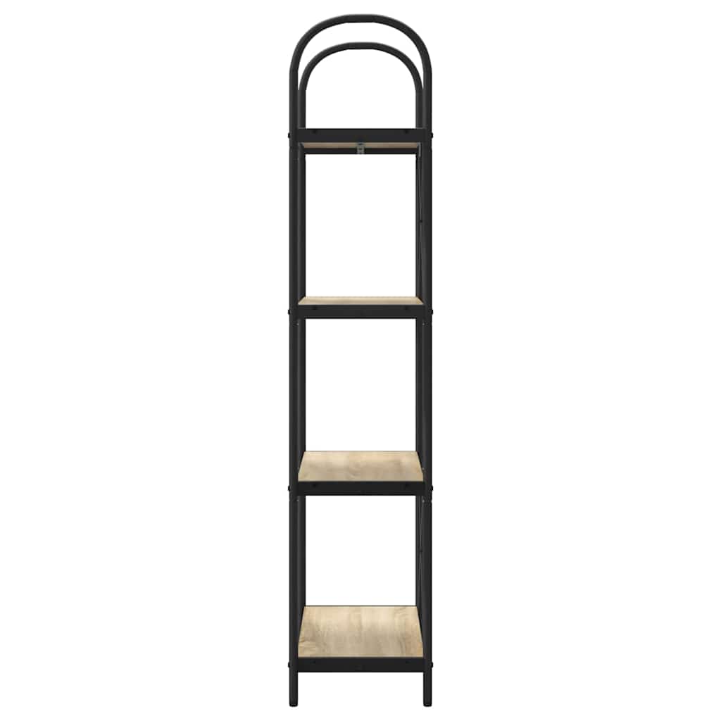 Raft pentru cărți Stejar sonoma 60 x 30 x 146 cm Lemn compozit